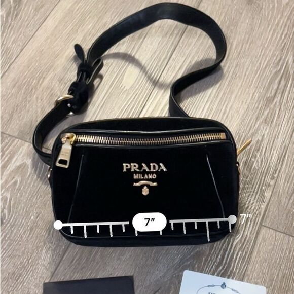 AUTHENTIC Prada Velluto Mini Belt Bag - Picture 6 of 8